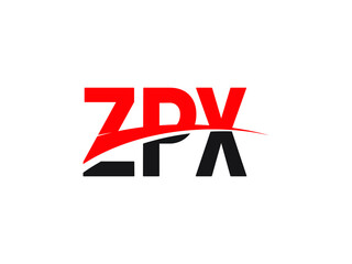 ZPX Letter Initial Logo Design Vector Illustration