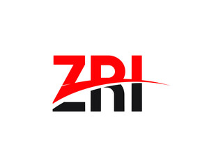 ZRI Letter Initial Logo Design Vector Illustration