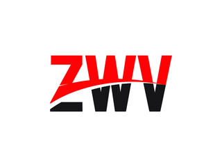 ZWV Letter Initial Logo Design Vector Illustration