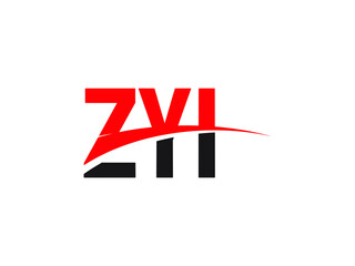 ZYI Letter Initial Logo Design Vector Illustration