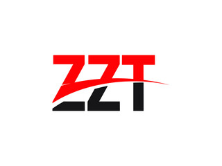 ZZT Letter Initial Logo Design Vector Illustration