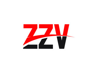 ZZV Letter Initial Logo Design Vector Illustration