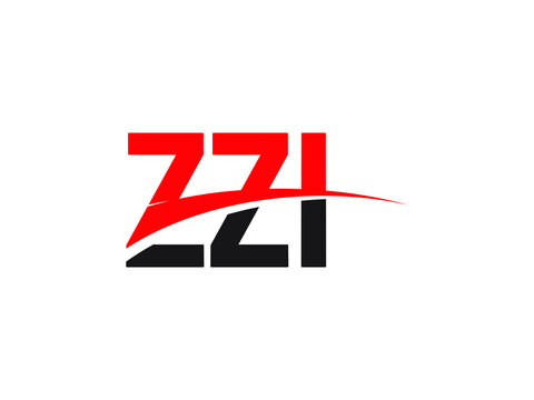ZZI Letter Initial Logo Design Vector Illustration