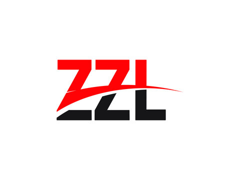ZZL Letter Initial Logo Design Vector Illustration