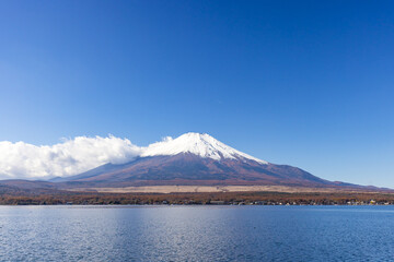 (山梨県ｰ風景)青空と富士山２