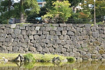 日比谷公園の石垣