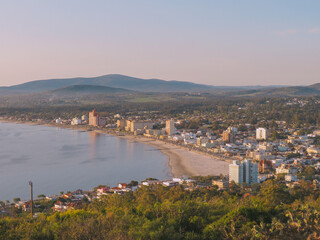 Una posta del bello balneario de Piriápolis - Uruguay