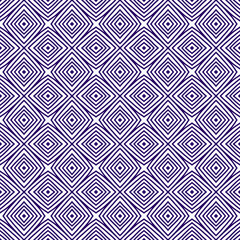 Obraz premium Geometric seamless pattern. Purple symmetrical