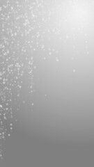 Beautiful snowfall Christmas background. Subtle fl