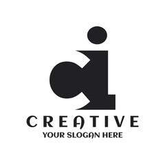 Creative minimal CI logo template