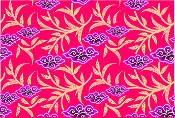 Indonesian batik motifs with very distinctive patterns. exclusive backgrounds. Vector Eps 10