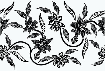 Indonesian batik motifs with very distinctive patterns. exclusive backgrounds. Vector Eps 10
