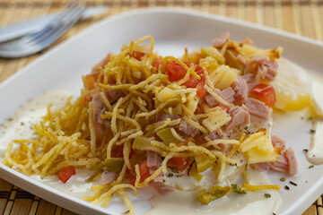 Brazilian food - Batata Recheada