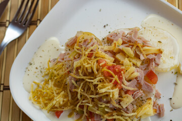 Brazilian food - Batata Recheada