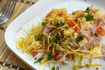 Brazilian food - Batata Recheada