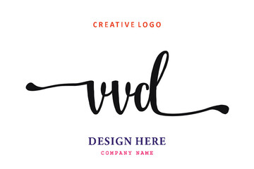 VVD lettering logo is simple, easy to understand and authoritative