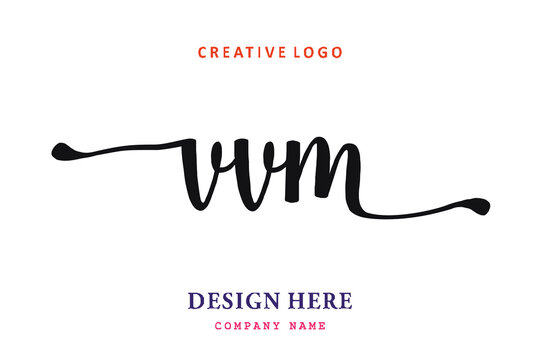 VVM lettering logo is simple, easy to understand and authoritative
