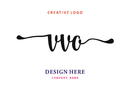 VVO lettering logo is simple, easy to understand and authoritative