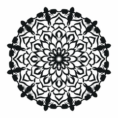 decorative concept abstract mandala illustration
