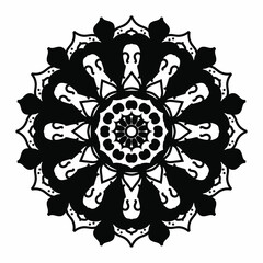 decorative concept abstract mandala illustration