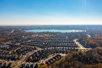 Drone views of homes in Richmond hill real estate by 404 and Bloomington 