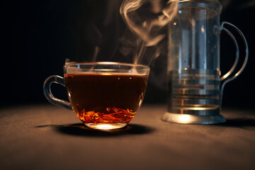 cup tea hot drink traditional ceremony breakfast like