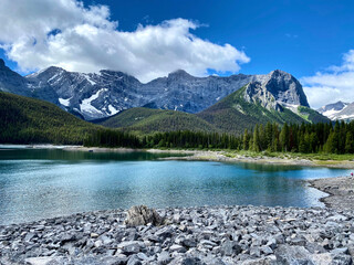 lake in the mountains