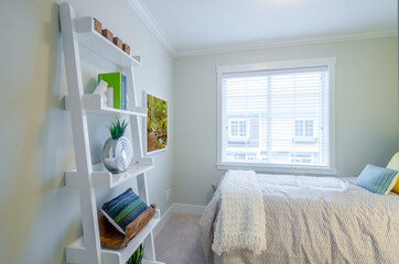 Beautiful and modern home and hotel bedroom interior design.