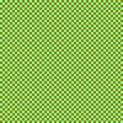 Checkerboard with very small squares. Olive and Pale Green colors of checkerboard. Chessboard, checkerboard texture. Squares pattern. Background.