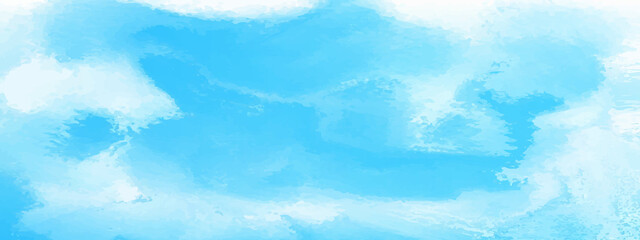 Blue watercolor ink effect grungy violet gradient water color artistic brush paint stain background. Aquarelle paint paper textured canvas for vintage text design, retro greeting card, template 