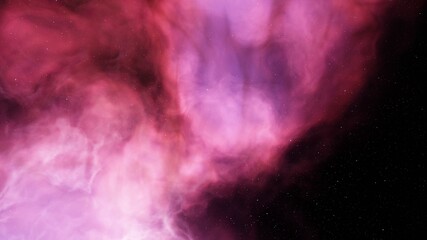 Universe filled with stars, nebula and galaxy