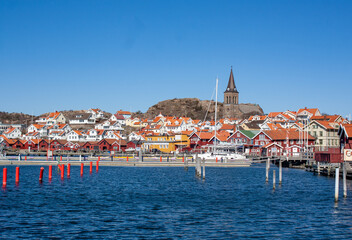 Fjällbacka - a town (tätort) in southwestern Sweden, on the coast of the Skagerrak,

