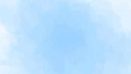 Blue light watercolor background, texture paper
