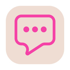 icon message Cherry blossoms theme