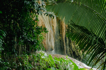 Phu Sang Waterfall, Phayao, Thailand. Nature Landscape.
