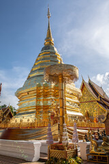 Within Wat Phra That Doi Suthep is a Buddhist temple in Chiang Mai Province Northern of Thailand. 