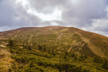 landscape with clouds