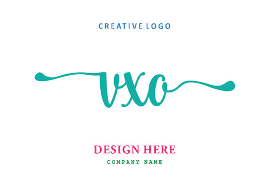 VXO lettering logo is simple, easy to understand and authoritative