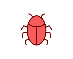 Virus premium line icon. Simple high quality pictogram. Modern outline style icons. Stroke vector illustration on a white background. 