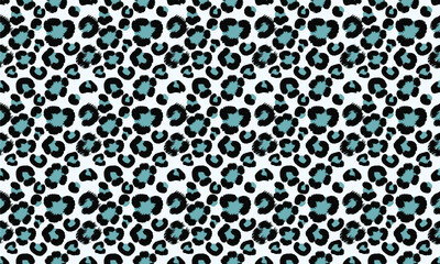 Seamless leopard skin vector pattern. Seamless jaguar, cheetah, cougars skin vector. Animal print. Perfect for fabric, wallpaper, wrapping paper, textiles, fashion, Interior, backdrop and home design.