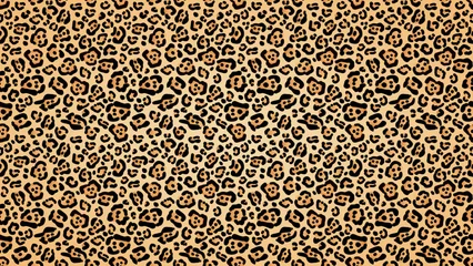 Foto op Plexiglas Seamless jaguar skin vector pattern for fabric, wallpaper, wrapping paper, textile, Interior and others. seamless leopard skin vector, seamless cheetah skin vector, seamless cougar skin, animal print. © Mattia gallery