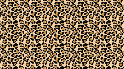seamless leopard skin vector pattern for fabric, wallpaper, wrapping paper, craft, texture, fashion. seamless jaguar skin vector, seamless cheetah skin vector, seamless cougar skin, animal print.