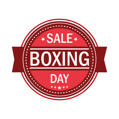 sale boxing day sticker