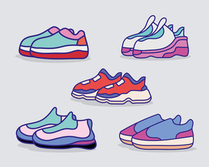 sneakers sports five shoes