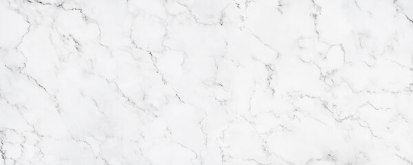 Panorama white marble texture for background or tiles floor decorative design.
