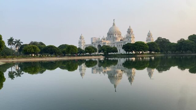 Timelapse video of Victoria Memorial in Kolkata, India