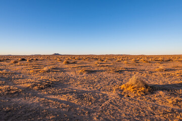 Fototapeta premium The Mojave Desert near Barstow, California. 