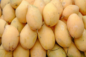 mango in market background
