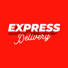 3d illustrations. free delivery design template. cash on delivery