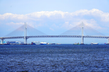 Seaside Landscape in Minatomirai , Yokohama, Japan